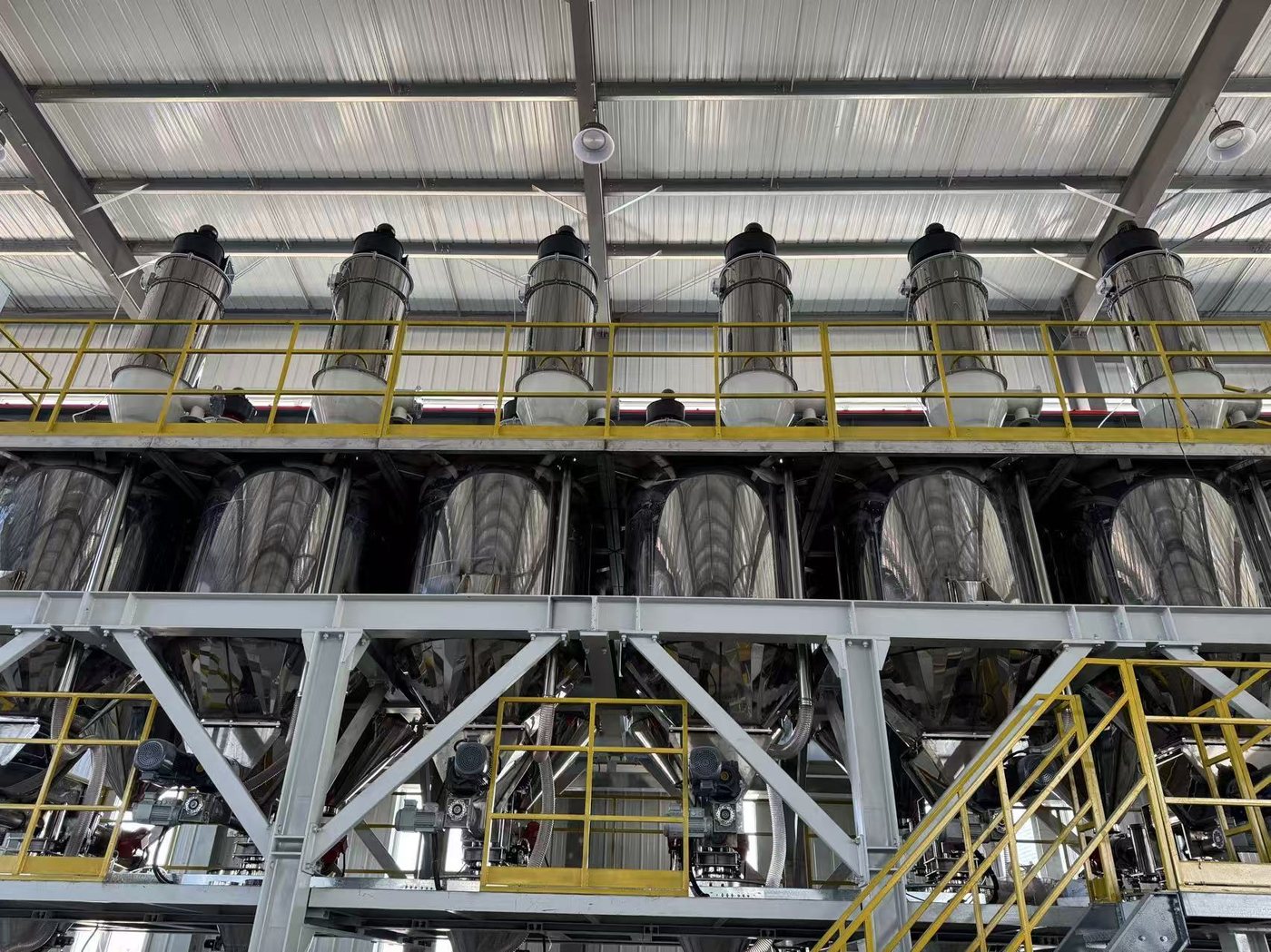 Automated batching & mixing lines